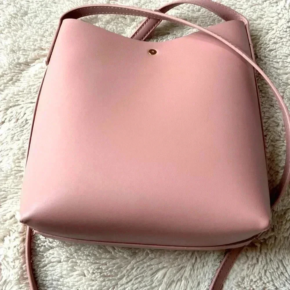 Anthropologie Samara Vegan Leather Crossbody Bag